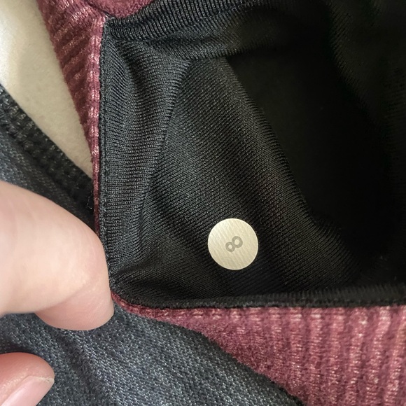 🍋 Lululemon Size 8 Groove Denim Pants Black Slub 🍋 - Picture 5 of 6